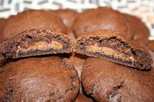 Rolo inside the cookie