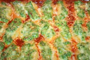 More Ricotta, Kale, and Spinach Stuffed Shells