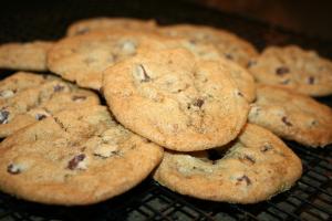 More Chocolate Toffee Cookies