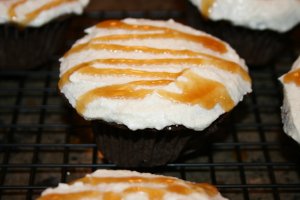 Decadence D'Or Inspired Cupcake