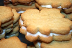 Maple Cream Cookie closeup