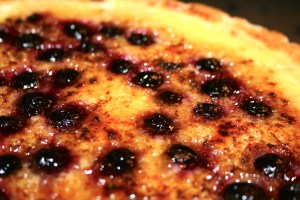 Blueberry Lemon Brûlée Tart