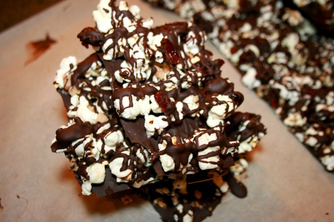 Sweet & Salty Popcorn Bark