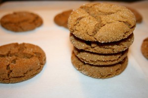 Soft Brown Butter Gingersnaps