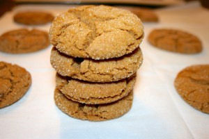 Soft Brown Butter Gingersnaps