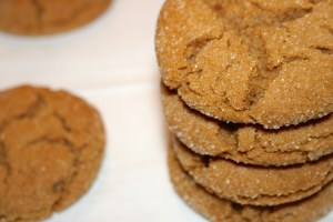 Soft Brown Butter Gingersnaps