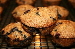 Blueberry Oatmeal Muffins