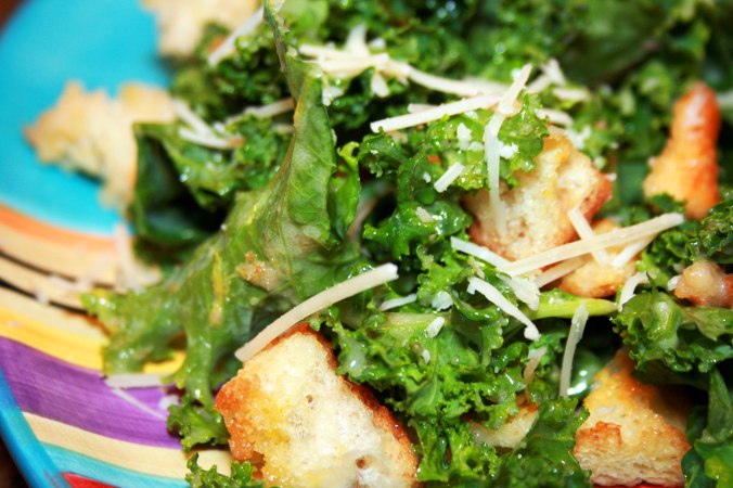 Kale Caesar Salad