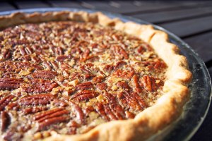 Maple Bourbon Pecan Pie
