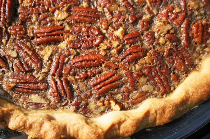 Maple Bourbon Pecan Pie